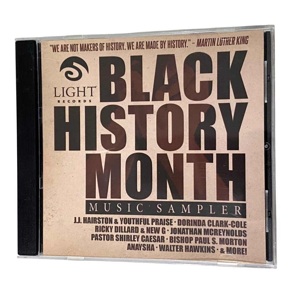 Light Records Black History Month Music Sampler CD African American Gospel Music